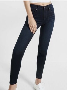 Women's Dark Blue Super soft mid rise Jeans